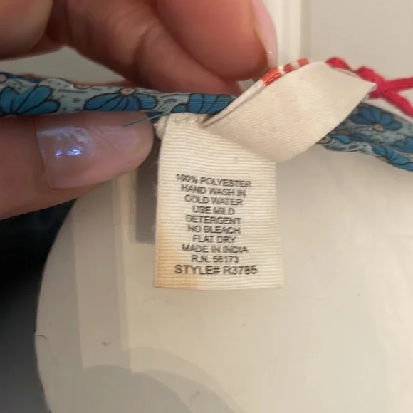 RAGA Anthropologie matching set teal wrap front maxi skirt 2 piece set - Picture 9 of 10